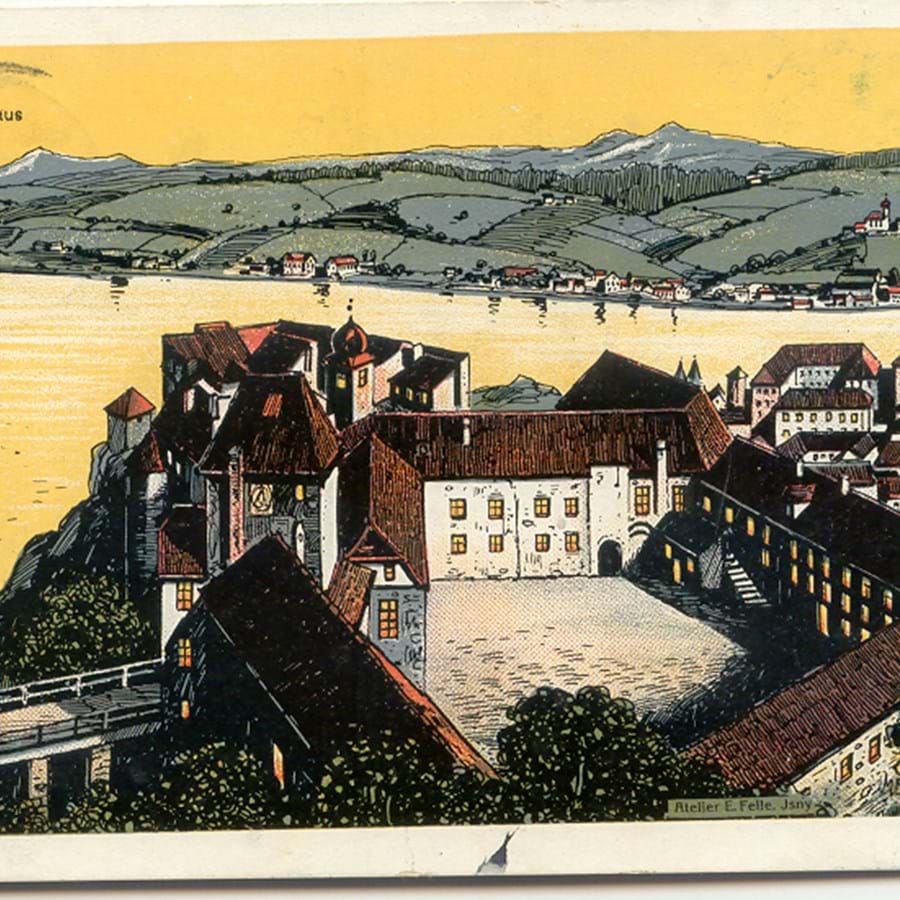 Oberhaus innen 1812 ©Stadtarchiv Passau