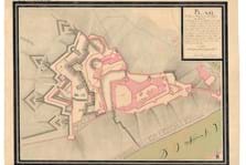 Plan der Festung Oberhaus Plan der Festung Oberhaus nächst Passau (Plan II), Baron von Schernding, o. Ort und o. Jahr; Feder- und Bleistiftzeichnung, aquarelliert, Österreichisches Staatsarchiv, Kriegsarchiv