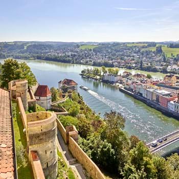 Blick auf die Donau Foto: pedagrafie
